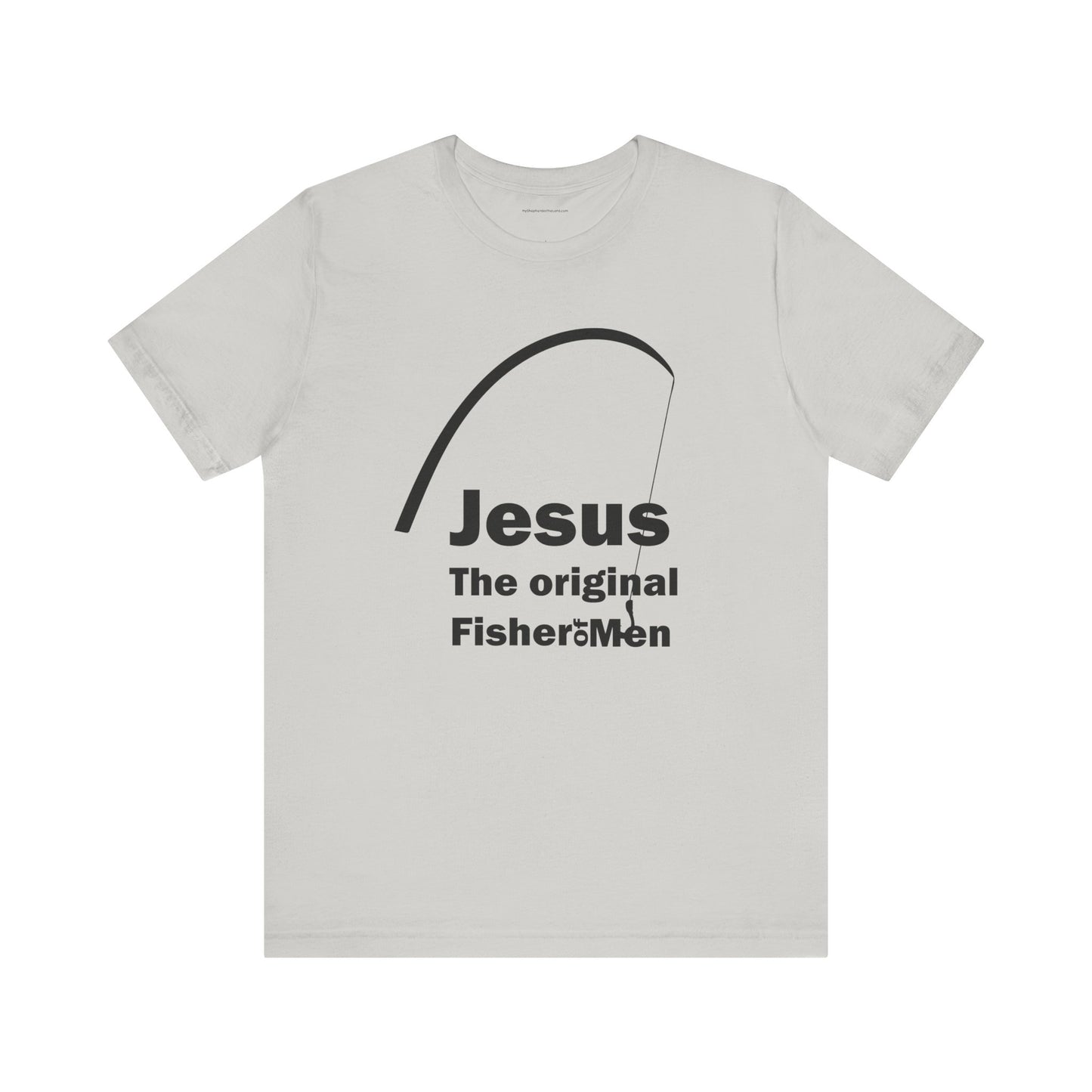 Jesus Fisher of men Unisex Short Sleeve Tee - Casual Faith-Inspired T-Shirt
