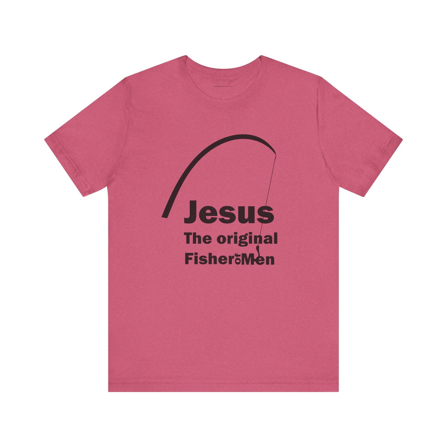Jesus Fisher of men Unisex Short Sleeve Tee - Casual Faith-Inspired T-Shirt