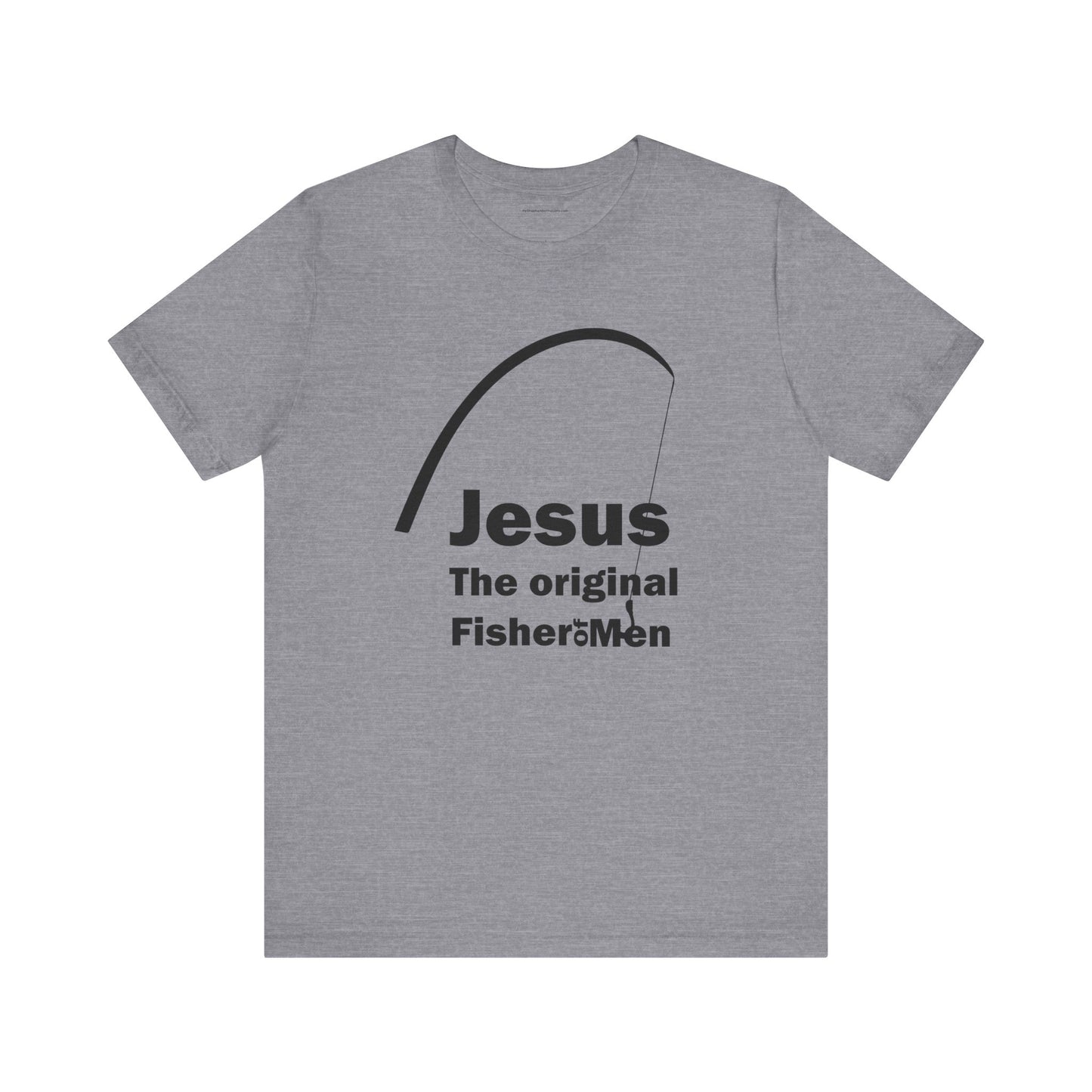 Jesus Fisher of men Unisex Short Sleeve Tee - Casual Faith-Inspired T-Shirt