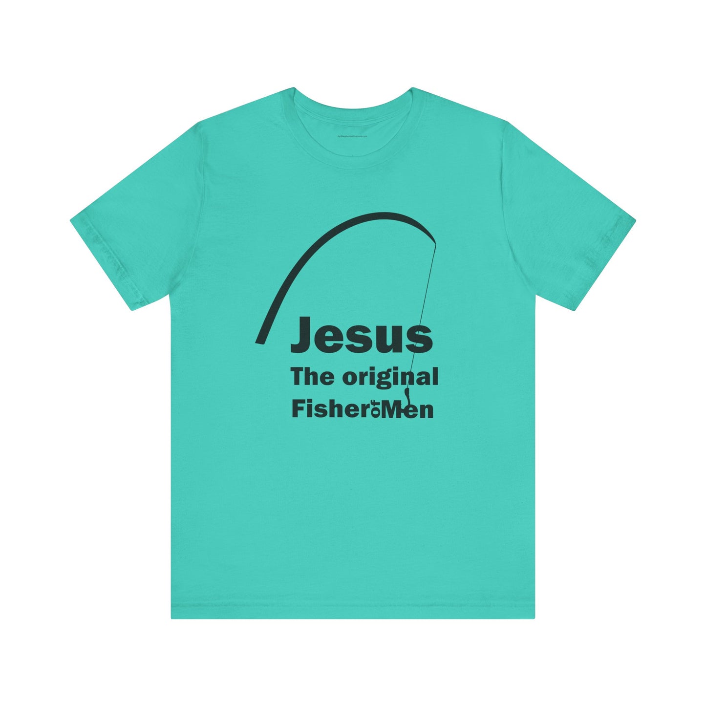 Jesus Fisher of men Unisex Short Sleeve Tee - Casual Faith-Inspired T-Shirt
