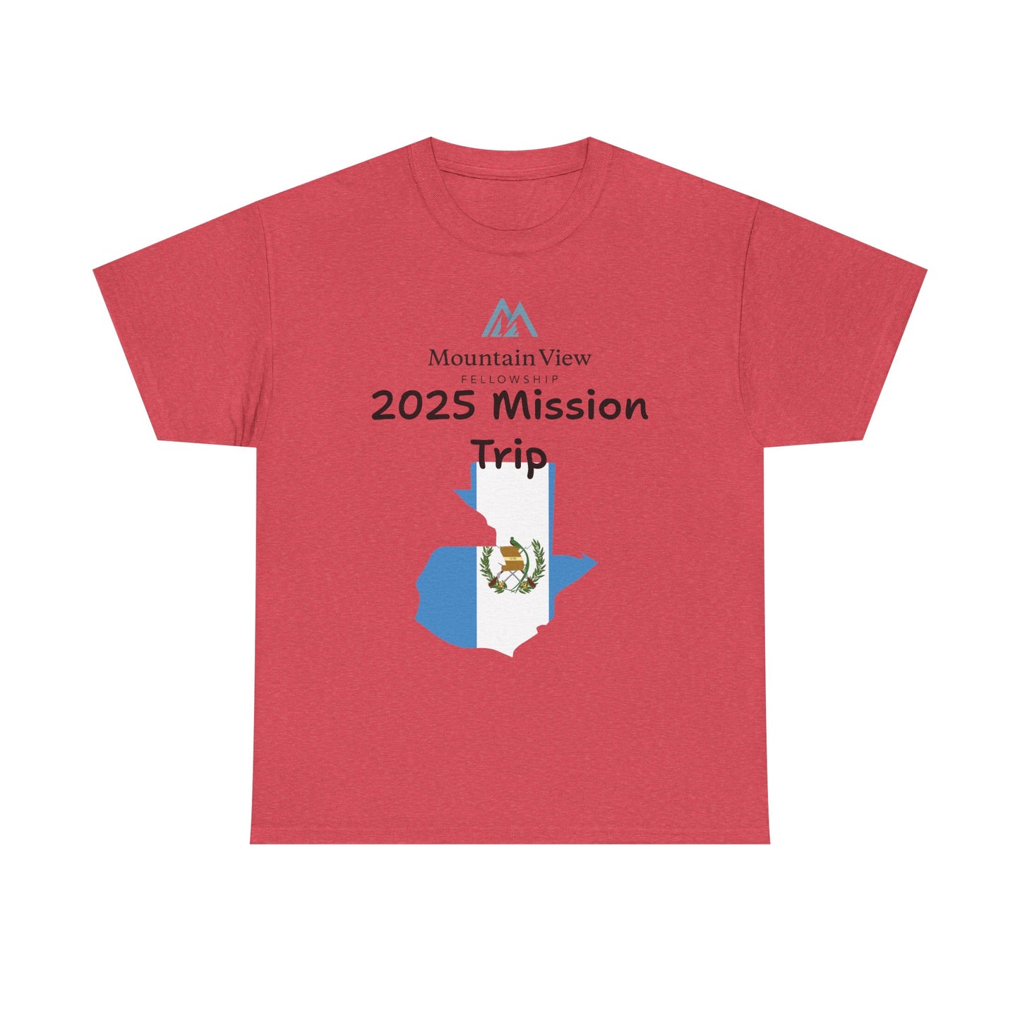 Unisex Heavy Cotton Tee - Casa Bernabé Guatemala Mission Trip 2025
