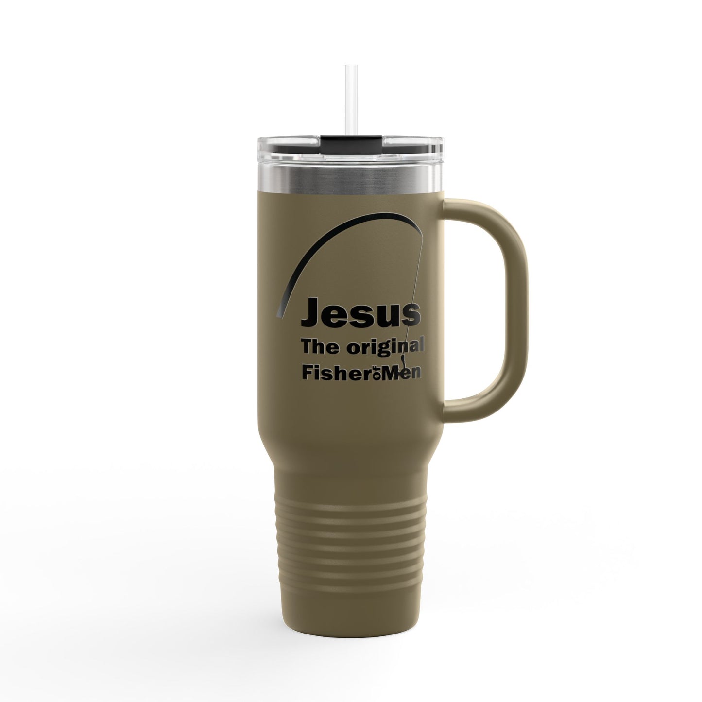 Jesus Fishermen Insulated Travel Mug - 40oz Perfect for Outdoor Adventures