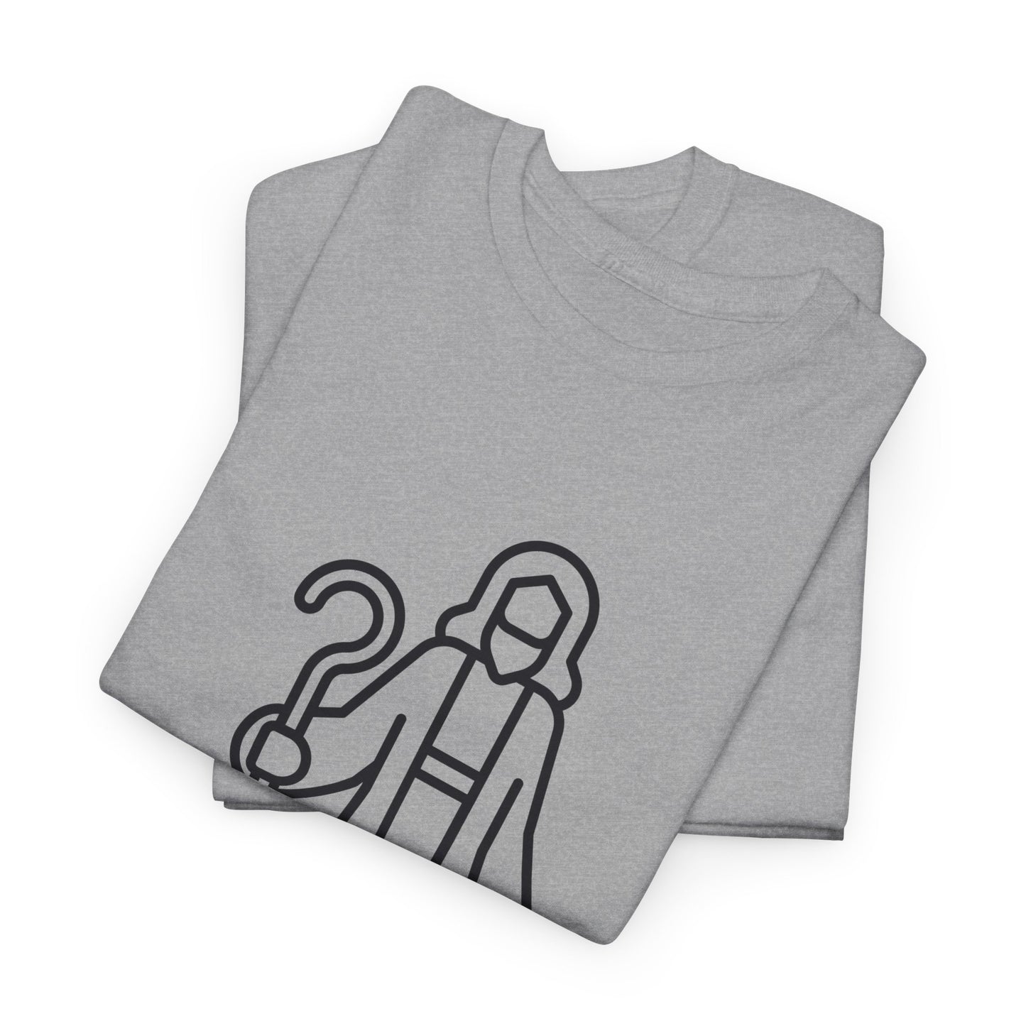 Heavy Cotton Tee - 'God Has Prepared the Way'