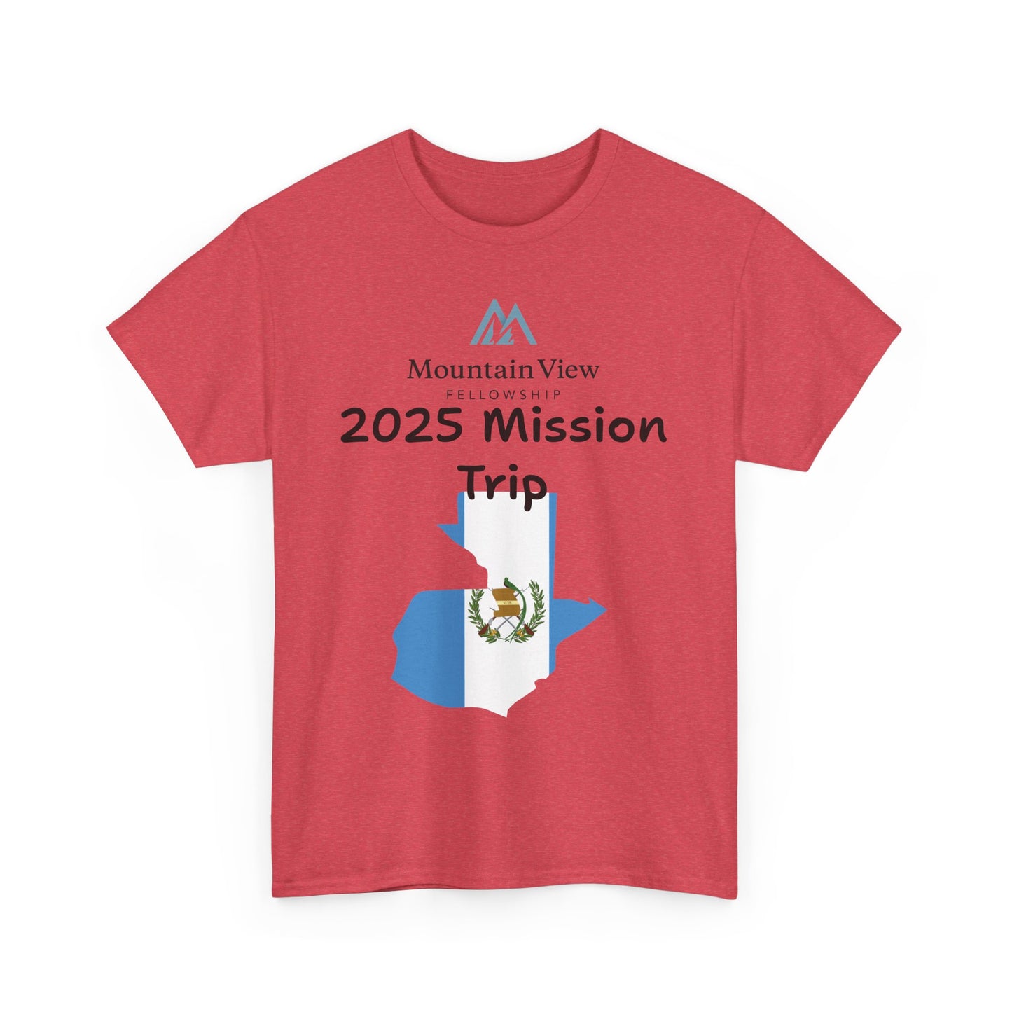 Unisex Heavy Cotton Tee - Casa Bernabé Guatemala Mission Trip 2025