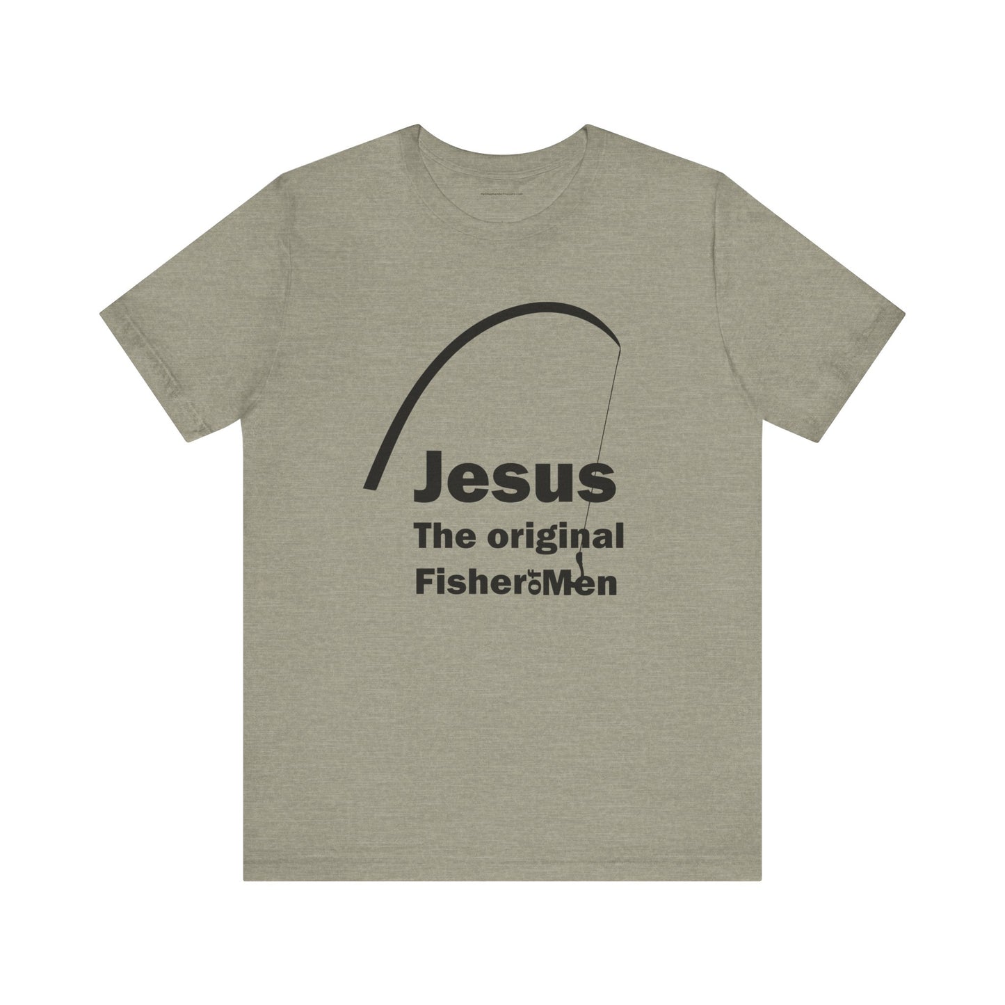Jesus Fisher of men Unisex Short Sleeve Tee - Casual Faith-Inspired T-Shirt