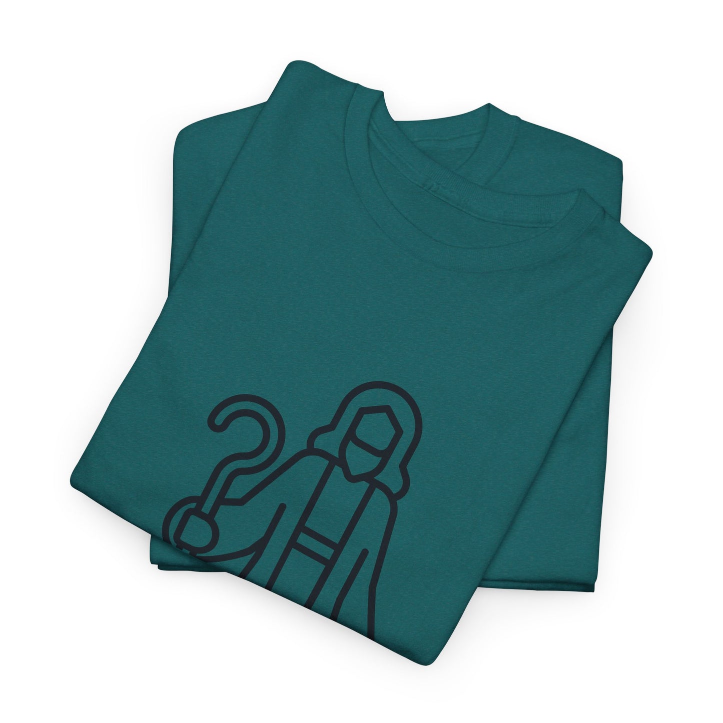 Heavy Cotton Tee - 'God Has Prepared the Way'