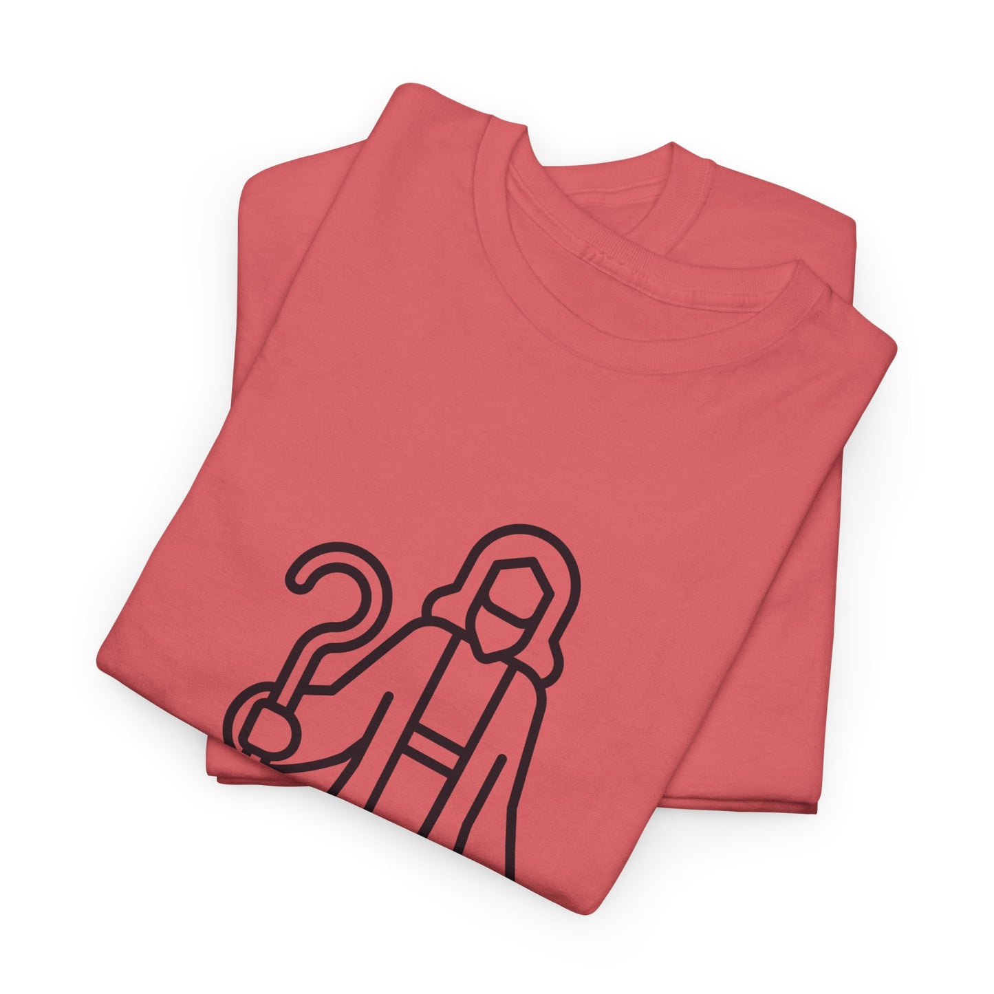 Heavy Cotton Tee - 'God Has Prepared the Way'