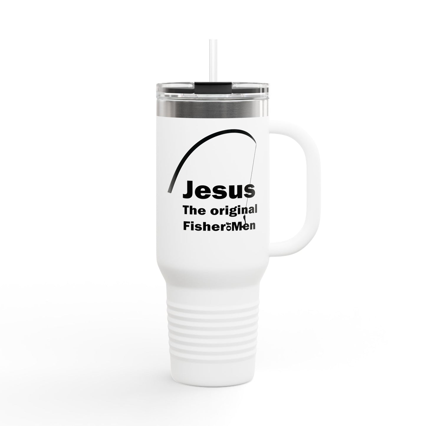 Jesus Fishermen Insulated Travel Mug - 40oz Perfect for Outdoor Adventures