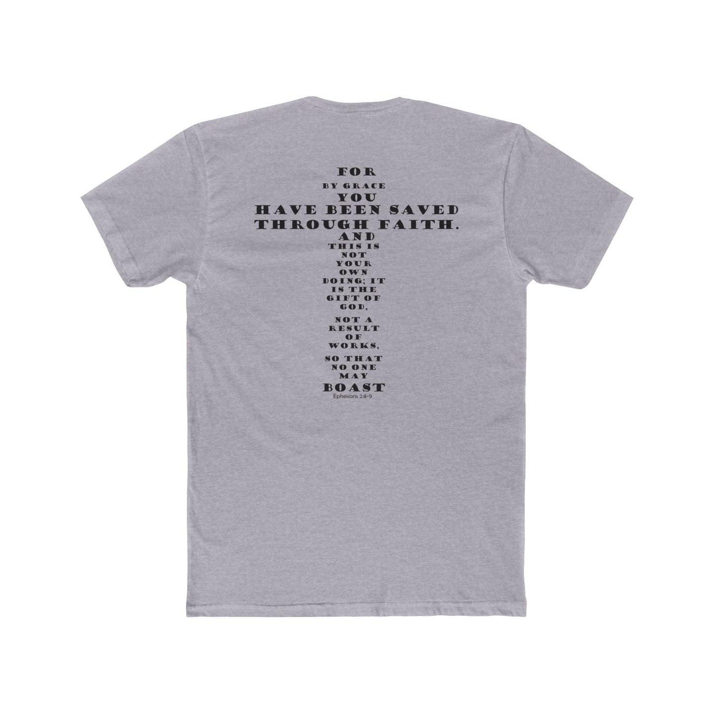 Christian Tee - Unisex Cotton Crew Tee, Share your Faith and Spark Conversations