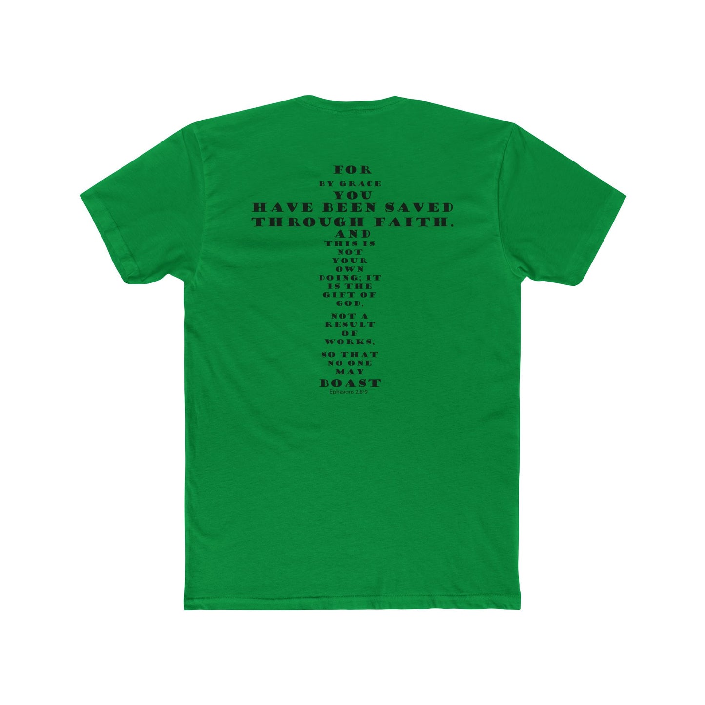 Christian Tee - Unisex Cotton Crew Tee, Share your Faith and Spark Conversations