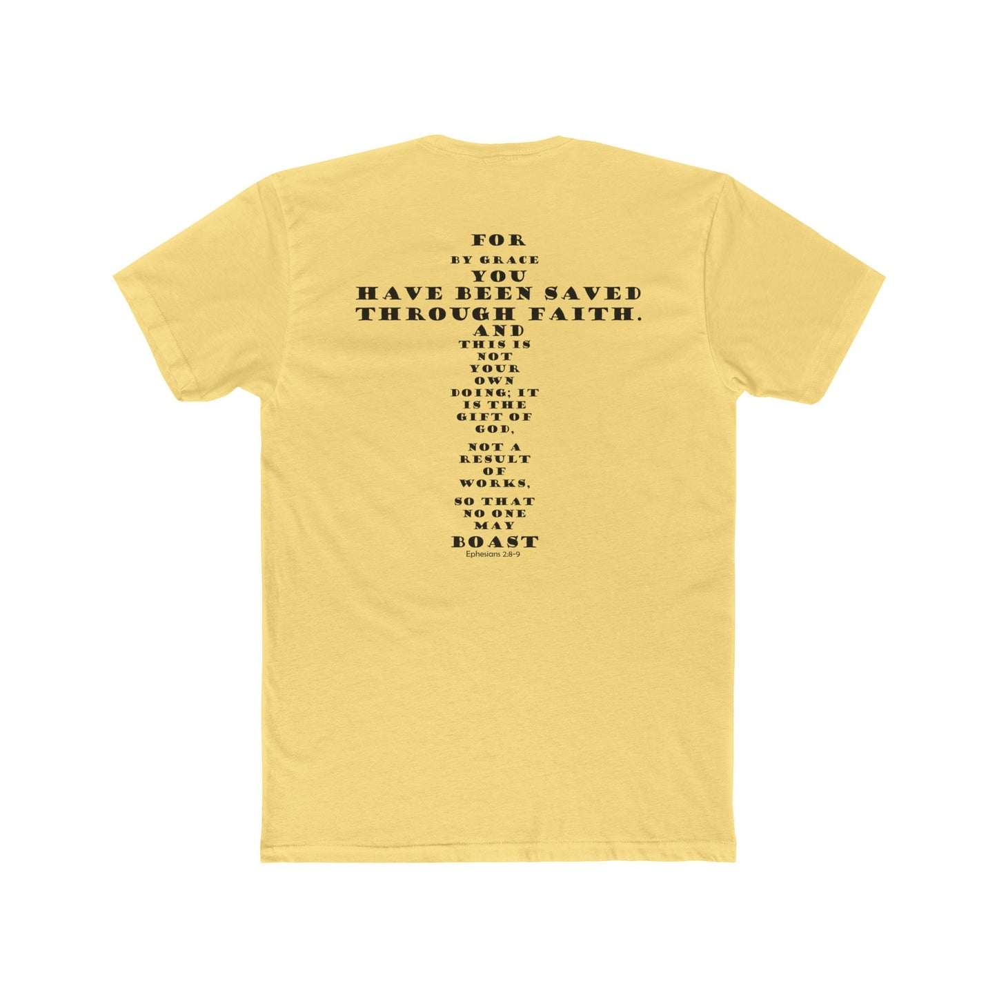 Christian Tee - Unisex Cotton Crew Tee, Share your Faith and Spark Conversations