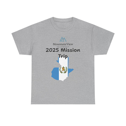 Unisex Heavy Cotton Tee - Casa Bernabé Guatemala Mission Trip 2025