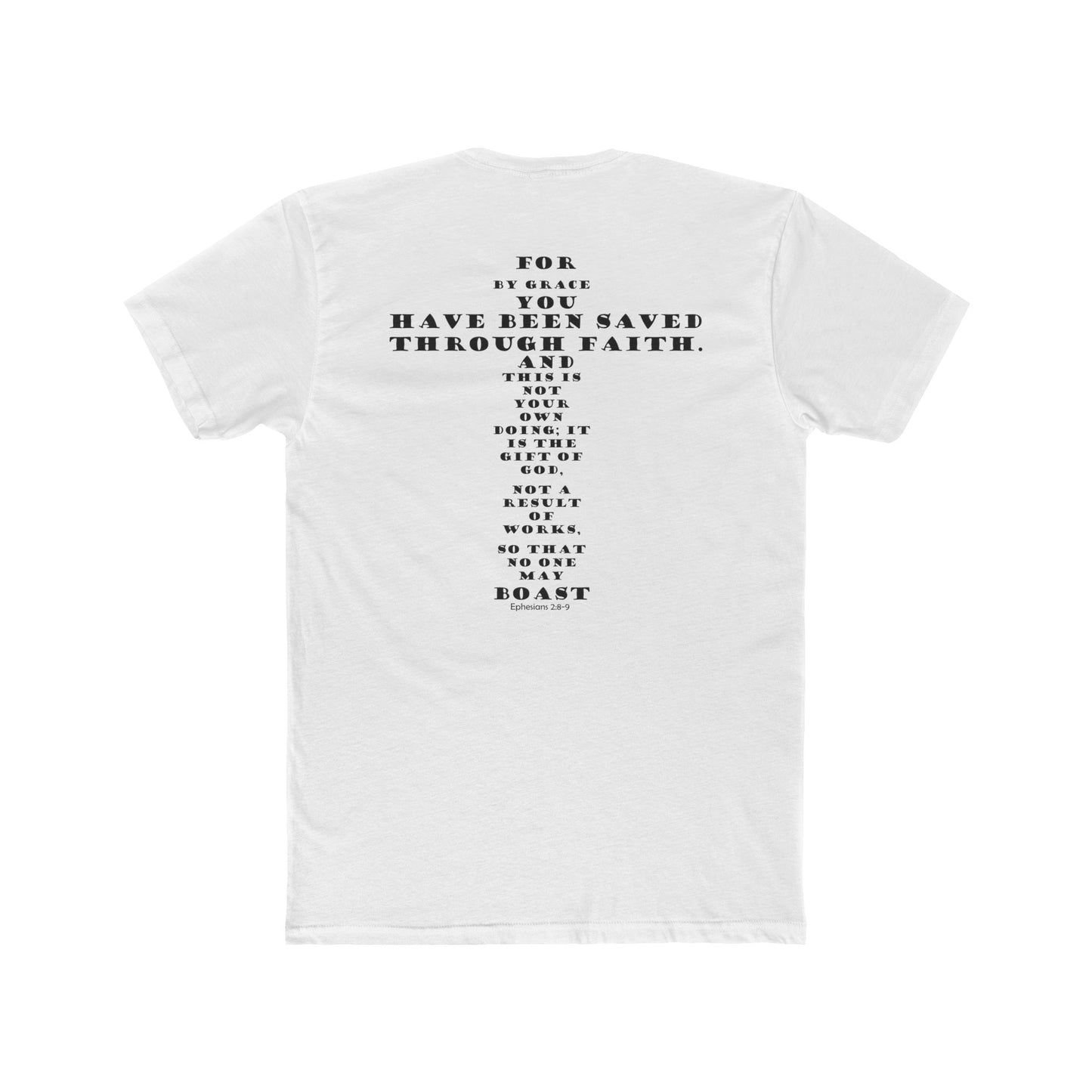 Christian Tee - Unisex Cotton Crew Tee, Share your Faith and Spark Conversations