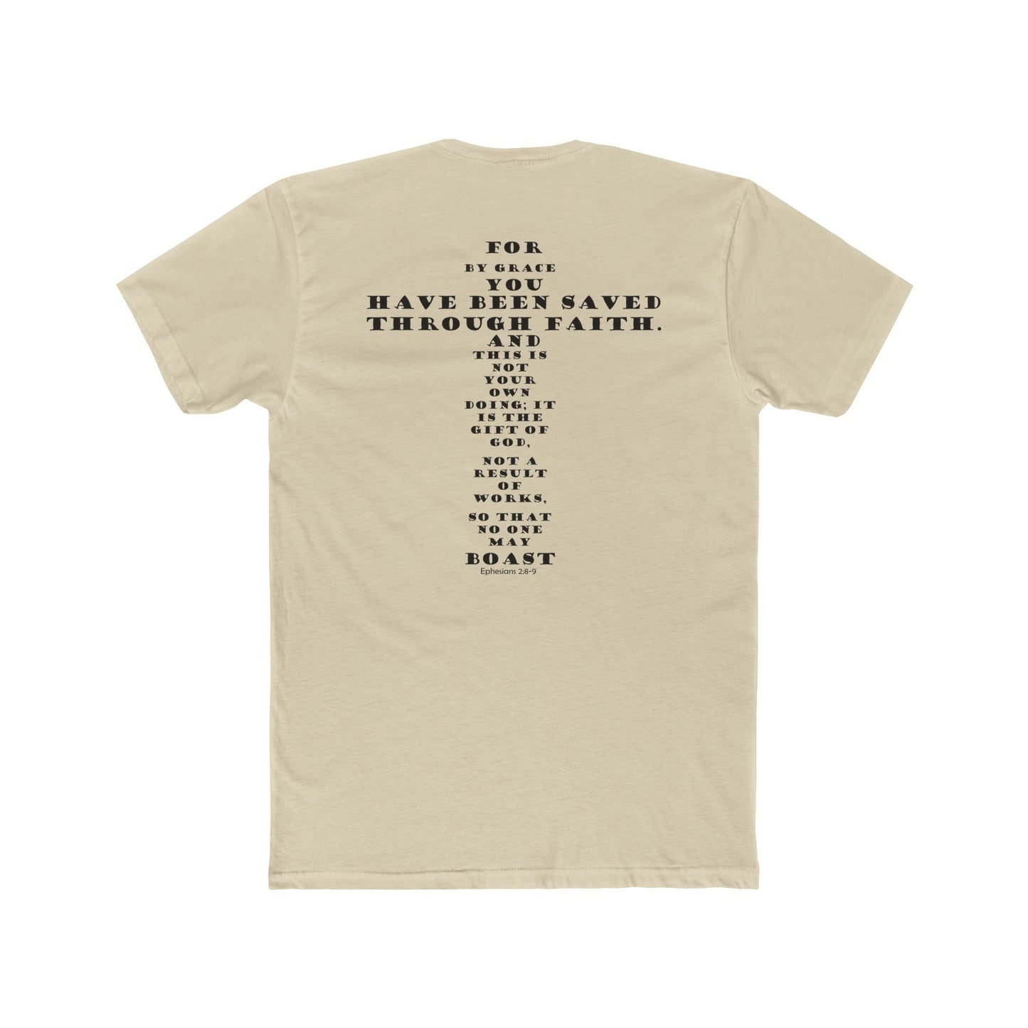 Christian Tee - Unisex Cotton Crew Tee, Share your Faith and Spark Conversations
