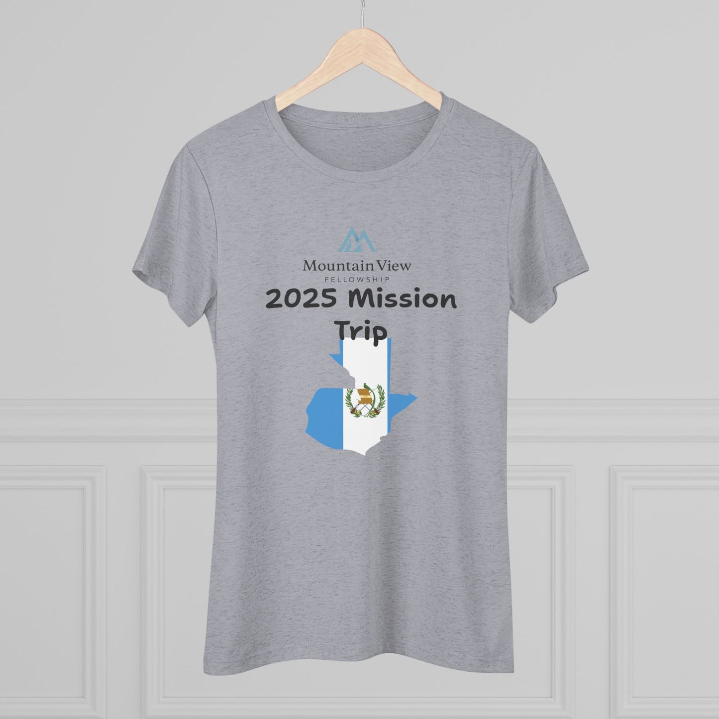 Women’s Triblend Tee - 2025 Mission Trip | Casa Bernabé Design