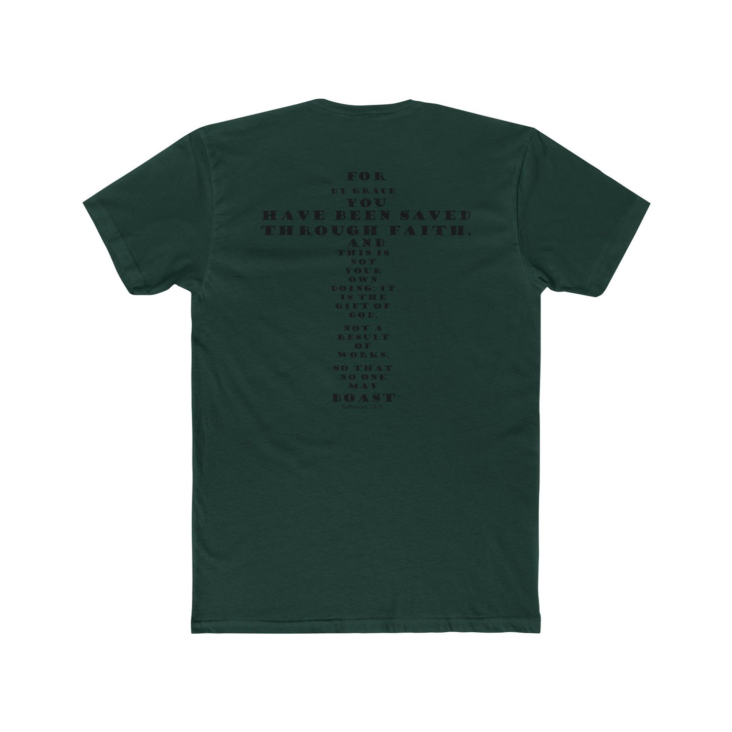 Christian Tee - Unisex Cotton Crew Tee, Share your Faith and Spark Conversations