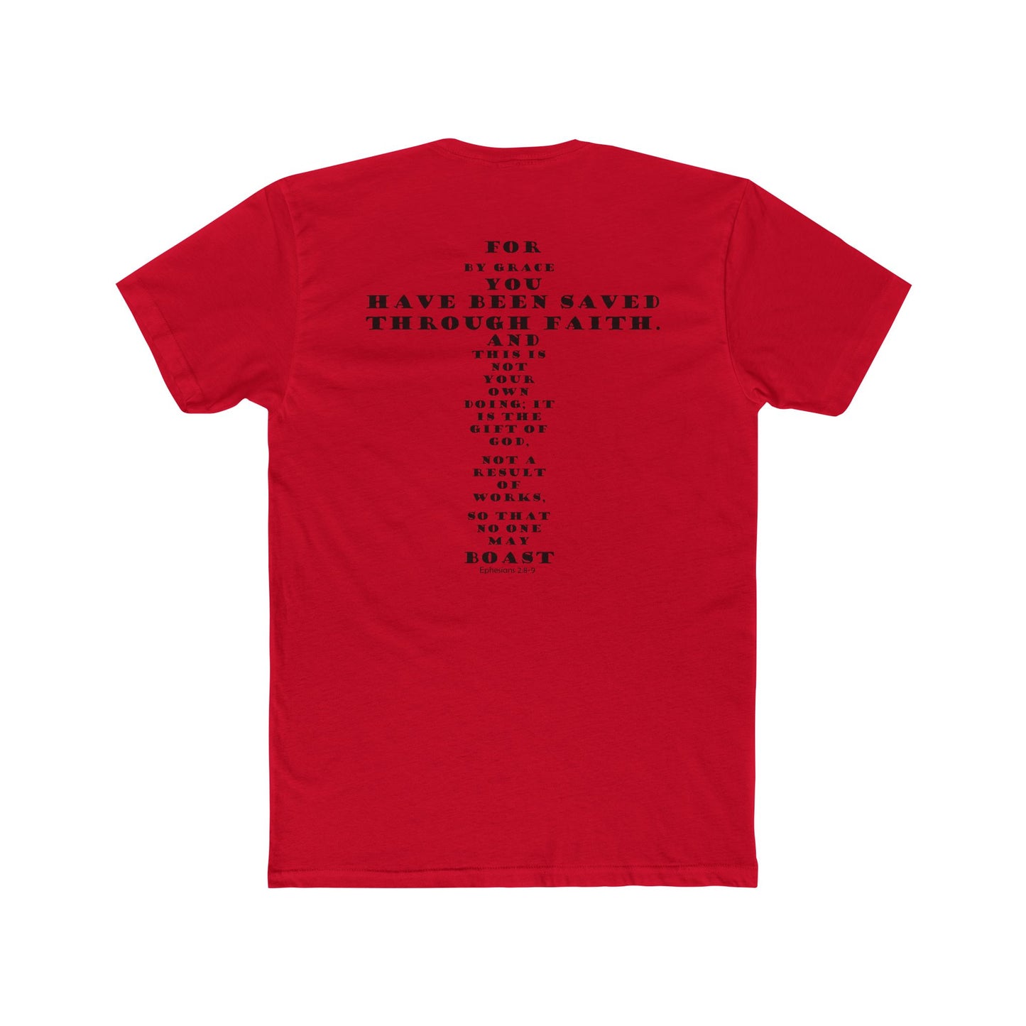 Christian Tee - Unisex Cotton Crew Tee, Share your Faith and Spark Conversations