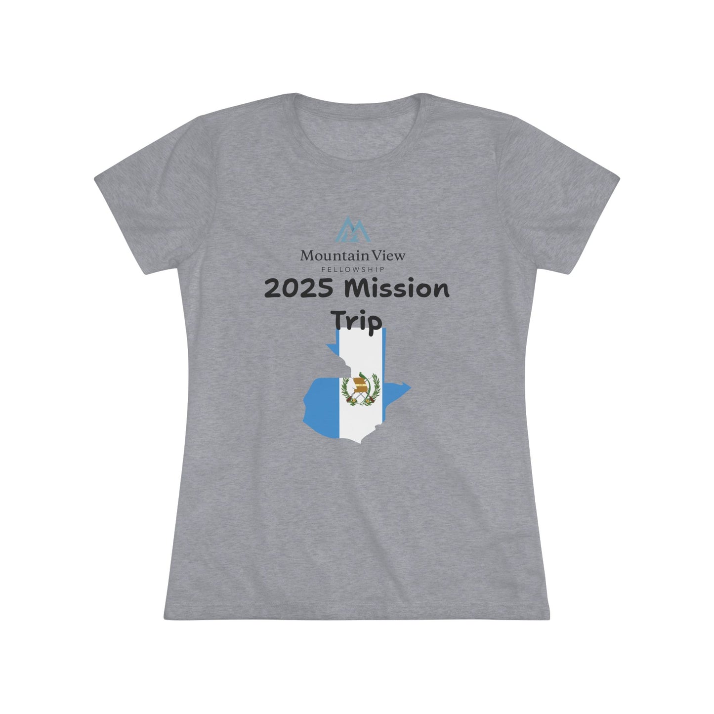 Women’s Triblend Tee - 2025 Mission Trip | Casa Bernabé Design