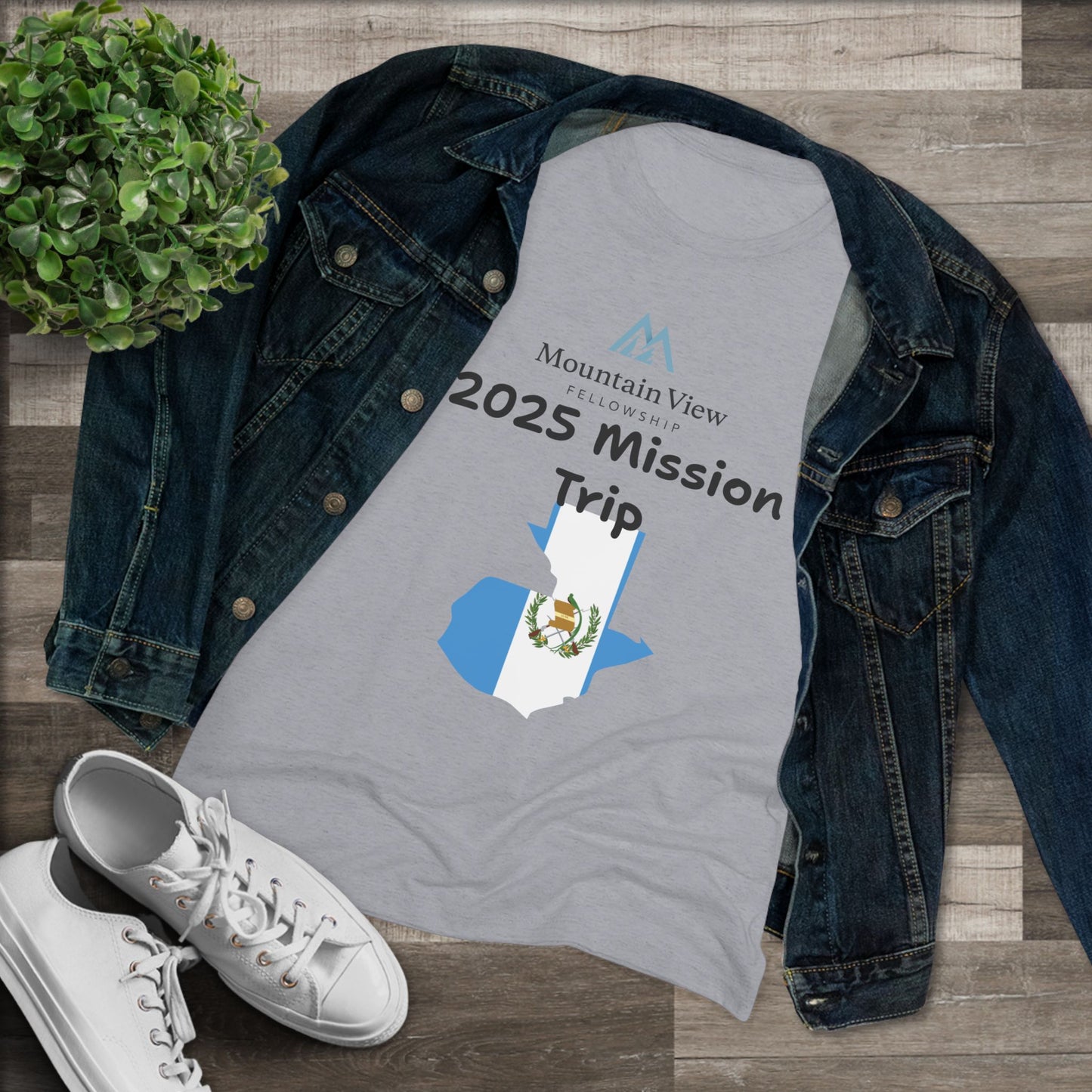 Women’s Triblend Tee - 2025 Mission Trip | Casa Bernabé Design